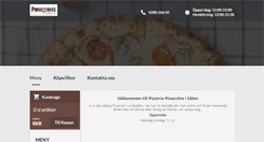 Desktop Screenshot of pinopizzeria.se